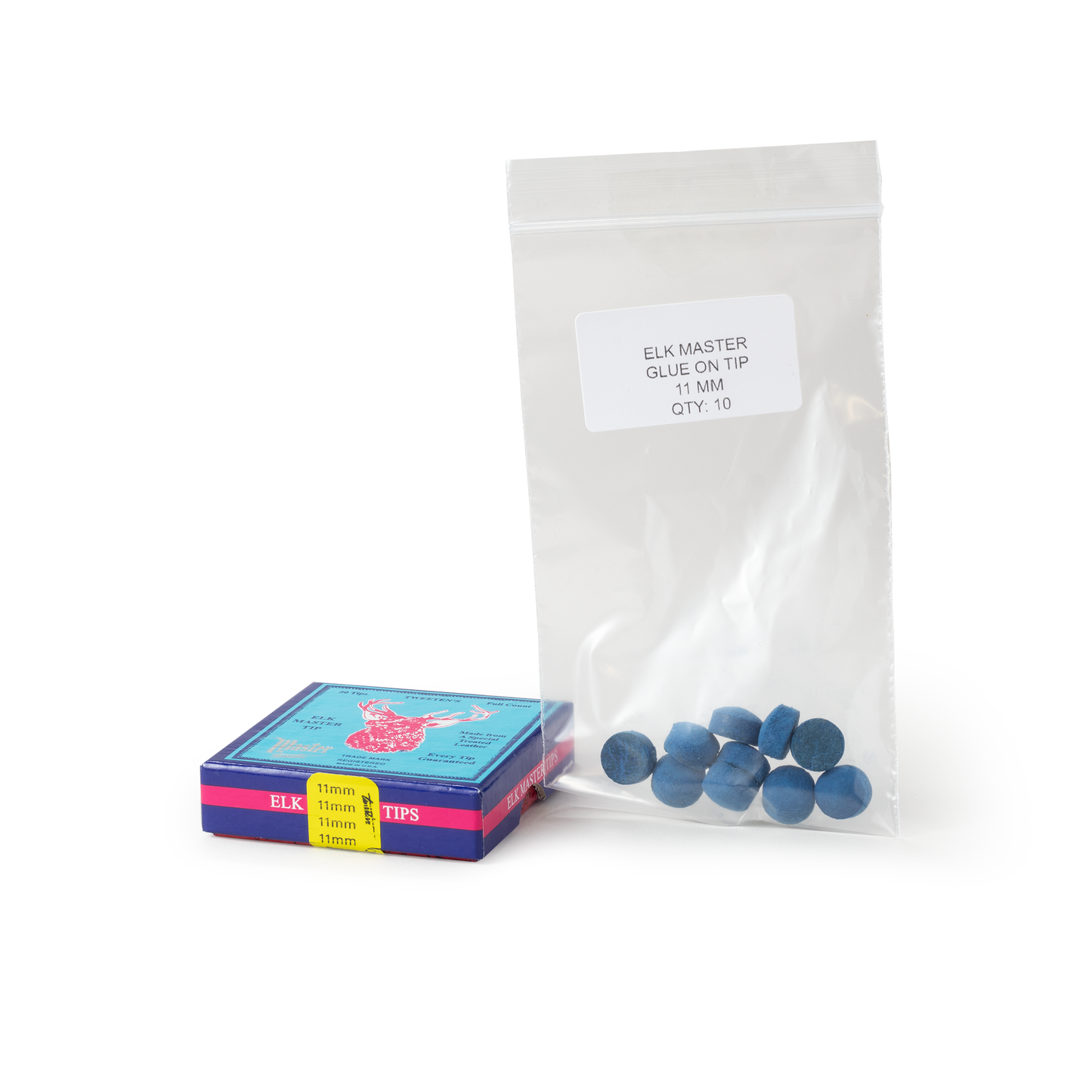 Tweeten Fibre Company Elk Master Glue-on Cue Tips - 10 Piece