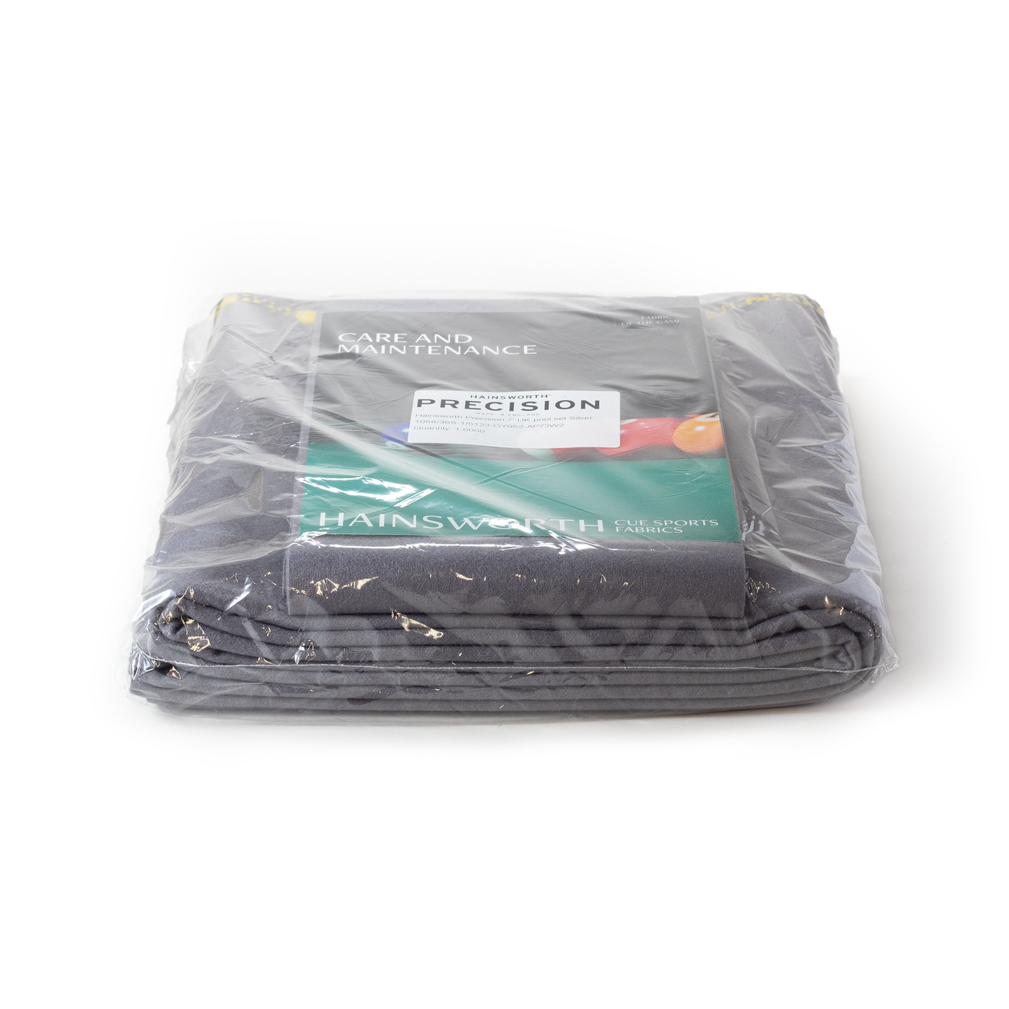 Hainsworth PRECISION 7ft Pool Bed & Cushion Set - Silver